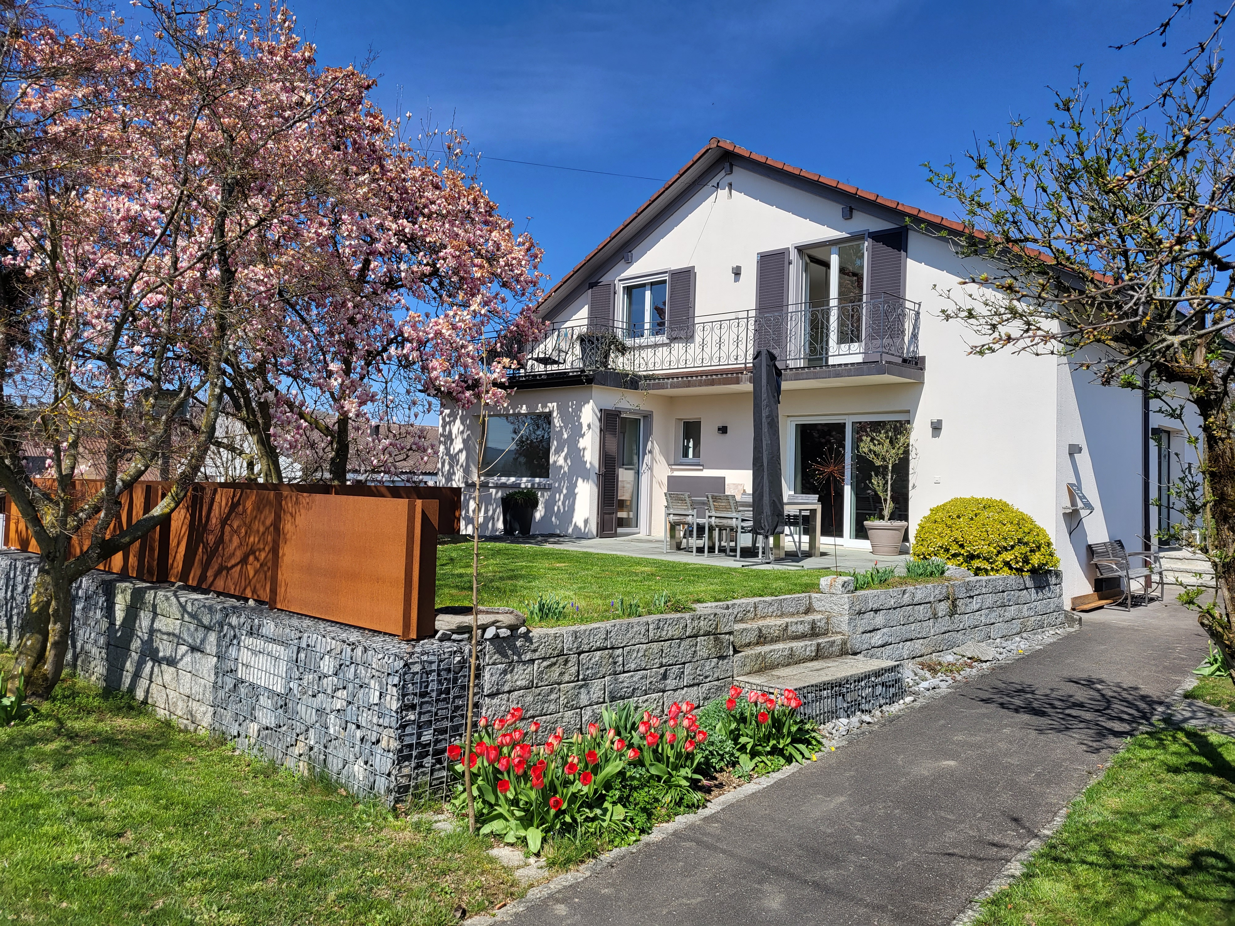 Einfamilienhaus im Grünen