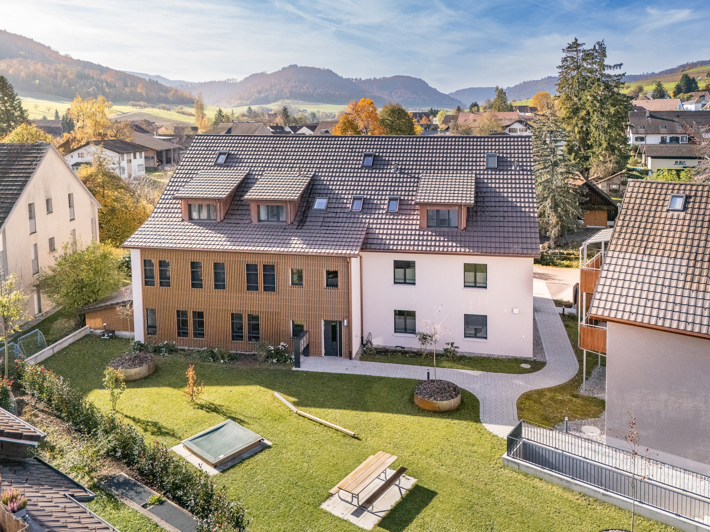 In ländlicher Umgebung